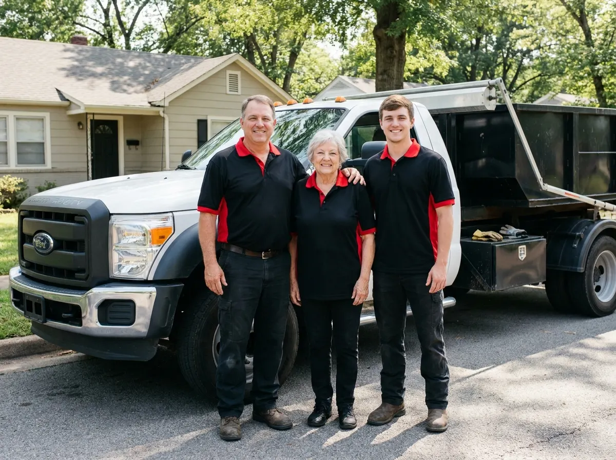 Frontrunner Dumpster Rental dumpster rental team in Little Rock, AR
